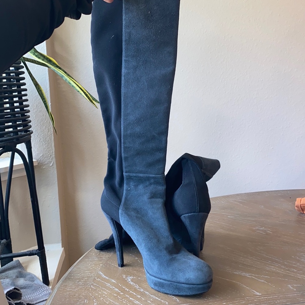 Stuart Weitzman suede knee high boots
